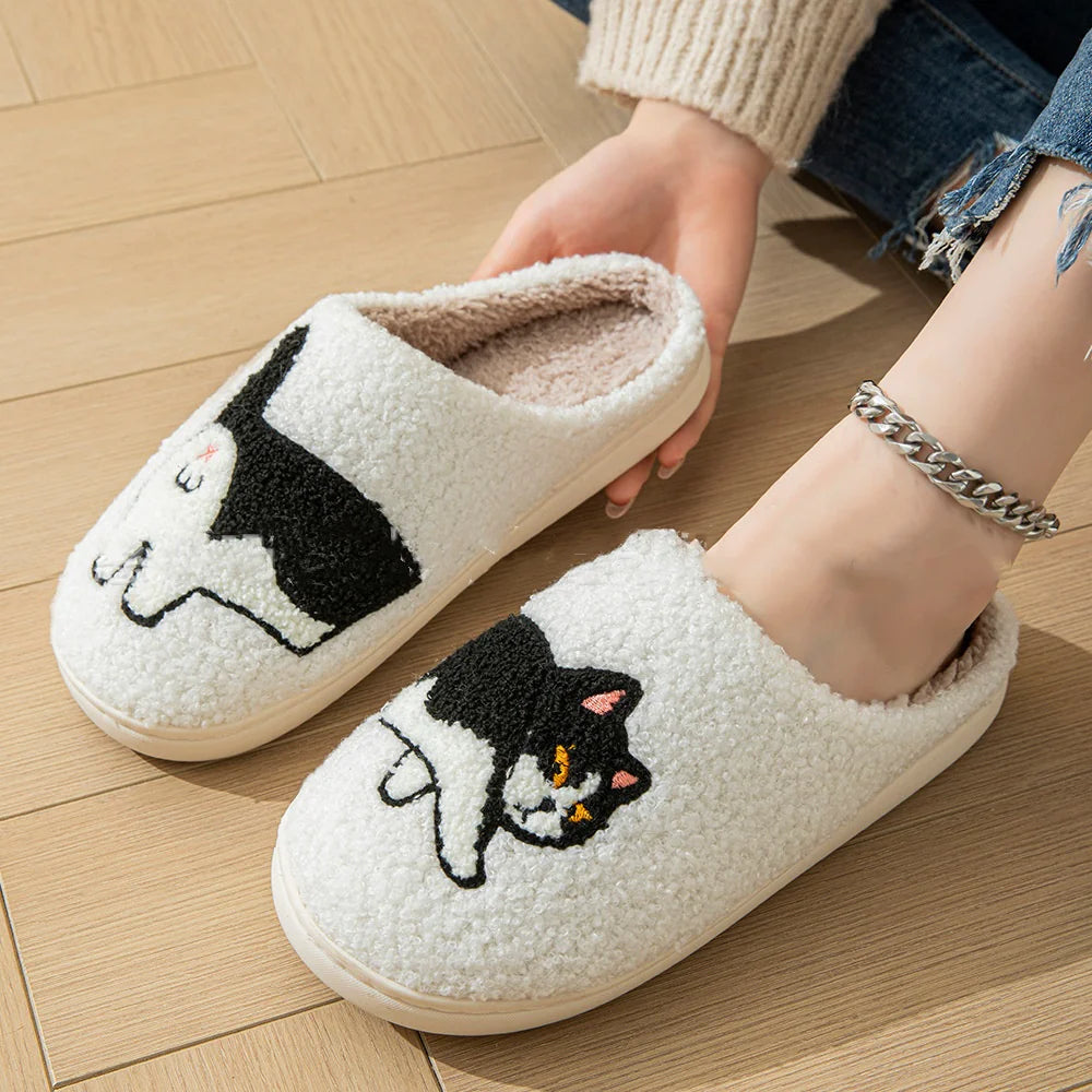 Warm and Comfy Cat Slippers