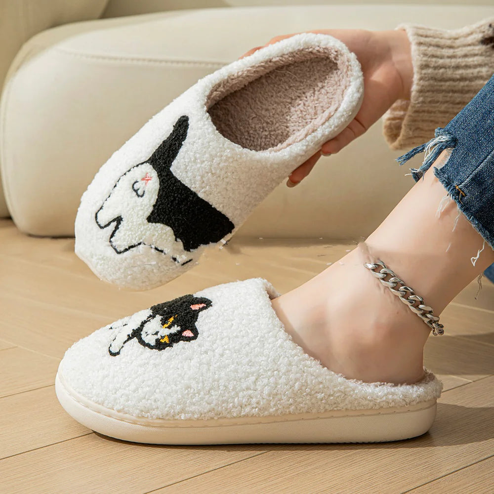 Warm and Comfy Cat Slippers